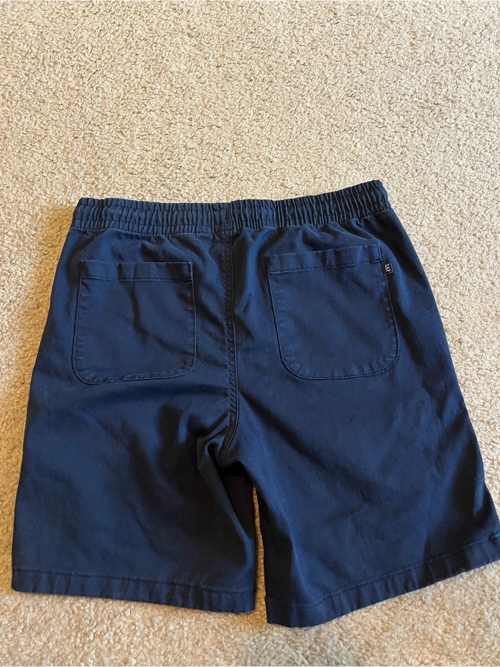 GAP Kids Navy Elastic-Waist Kids Shorts Size 14-16 XL.       (3)
